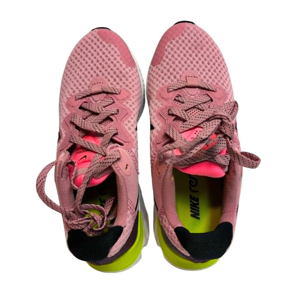 Nike Renew Run 2 Running Shoes Womens 5 Elemental Pink Sunset Pulse CU3505-601